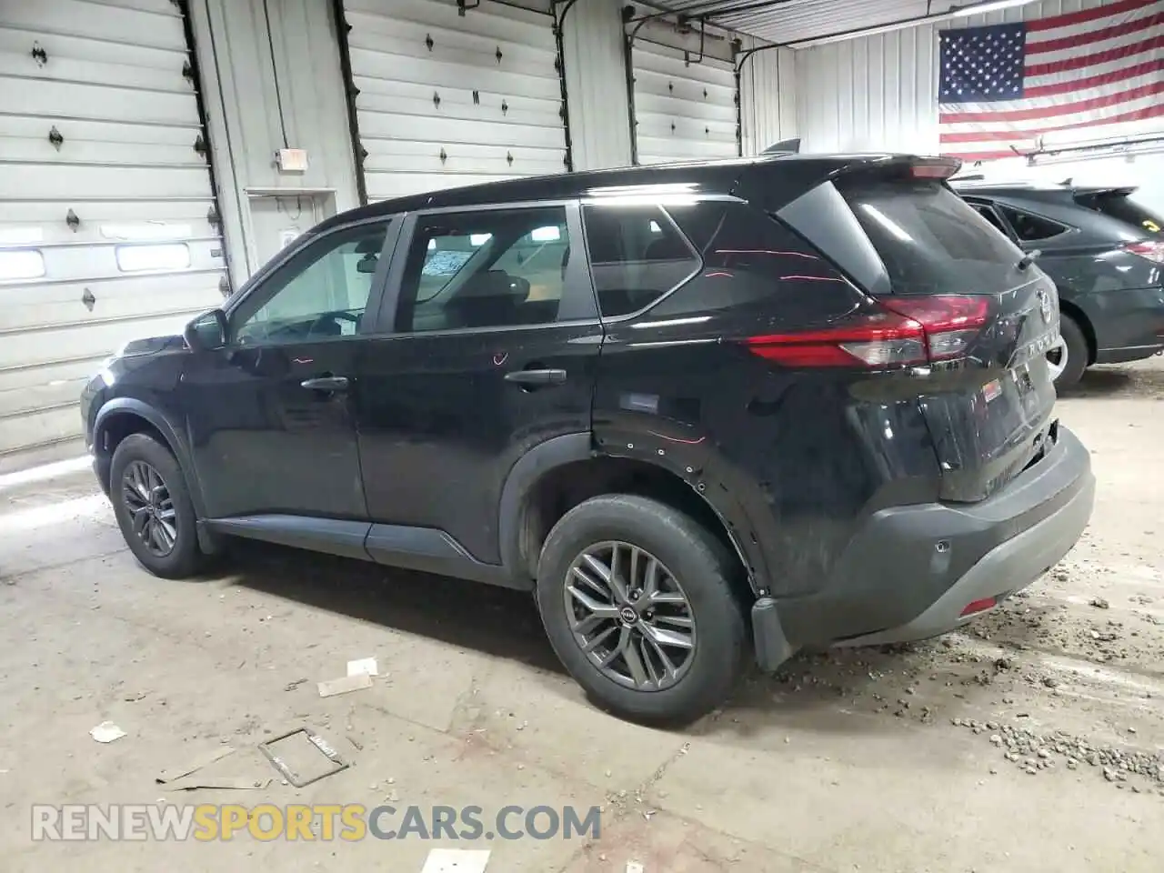 2 Photograph of a damaged car 5N1BT3AB0PC863239 NISSAN ROGUE 2023