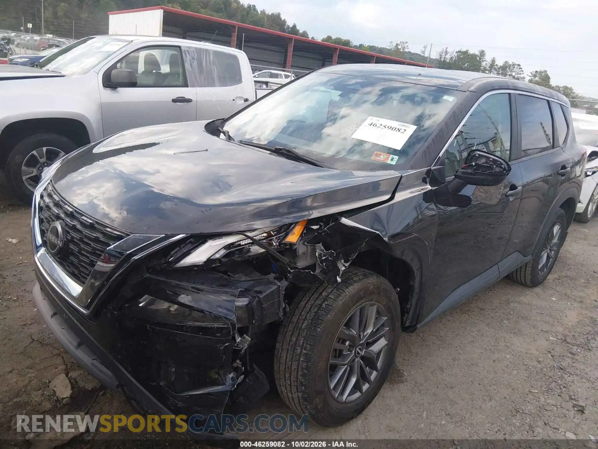 2 Photograph of a damaged car 5N1BT3AB2PC876901 NISSAN ROGUE 2023