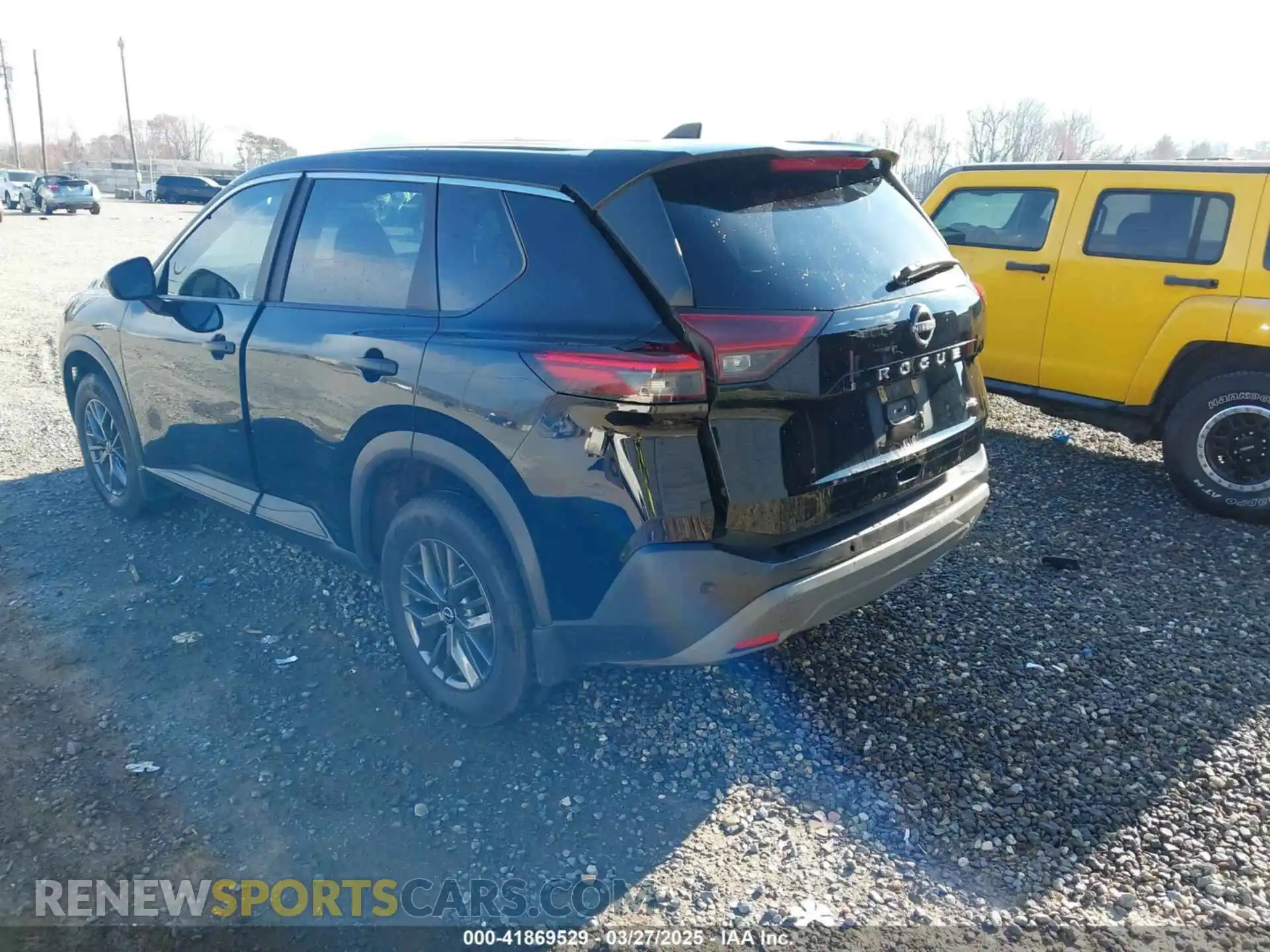 3 Photograph of a damaged car 5N1BT3AB4PC675615 NISSAN ROGUE 2023