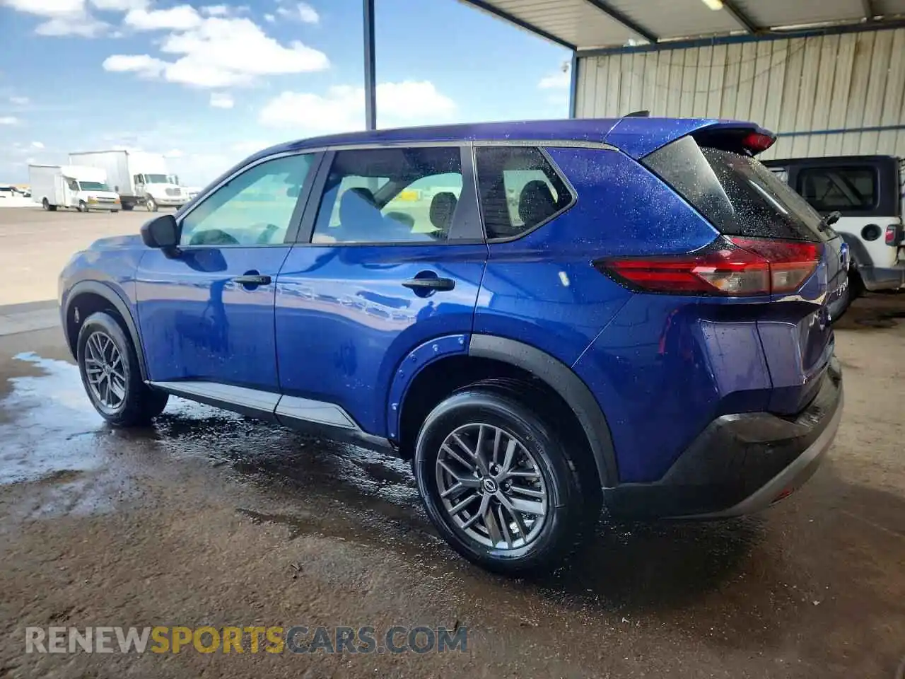 2 fotografías del automóvil dañado 5N1BT3AB5PC857324 NISSAN ROGUE 2023