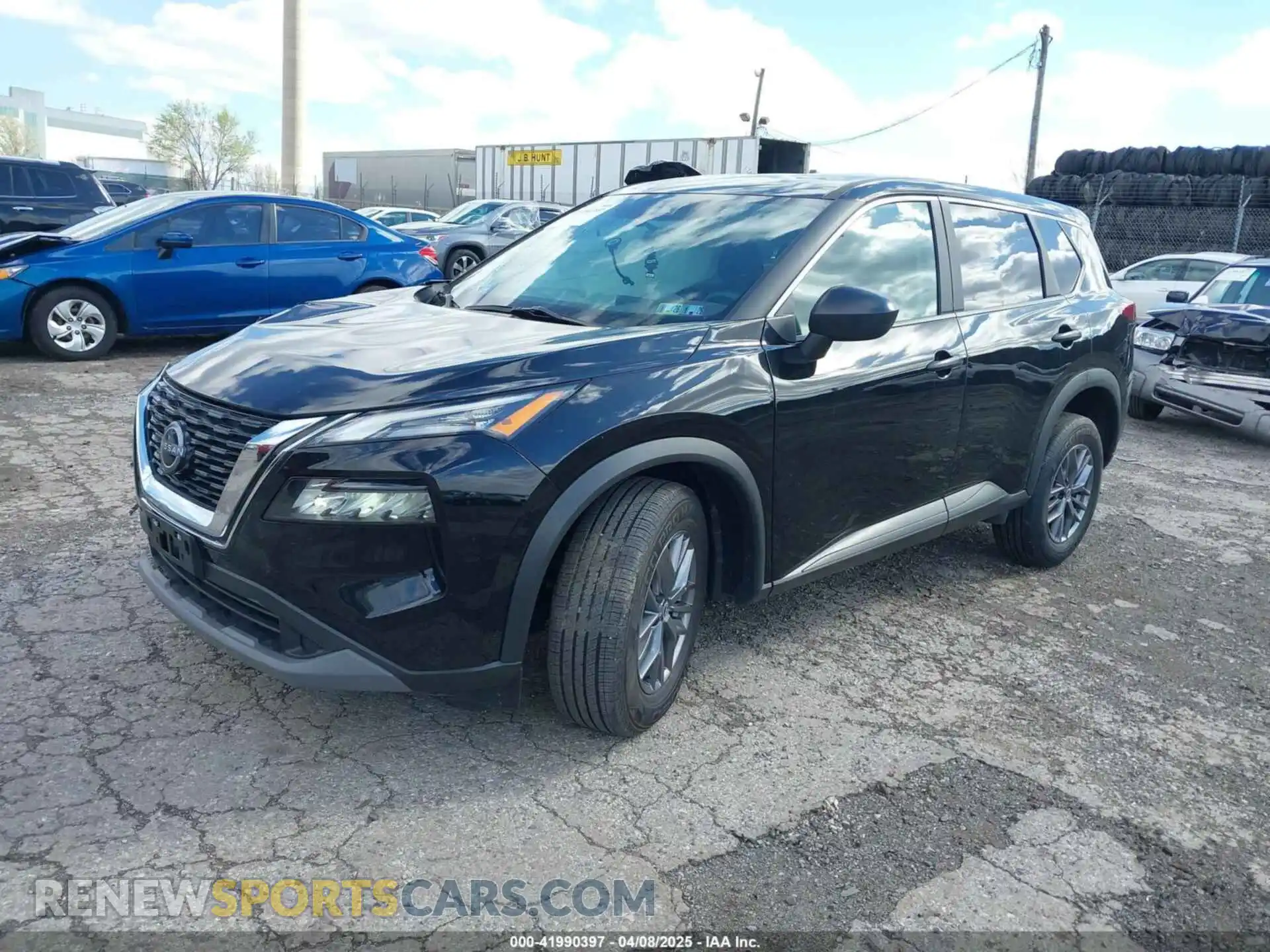 2 Photograph of a damaged car 5N1BT3AB7PC846860 NISSAN ROGUE 2023