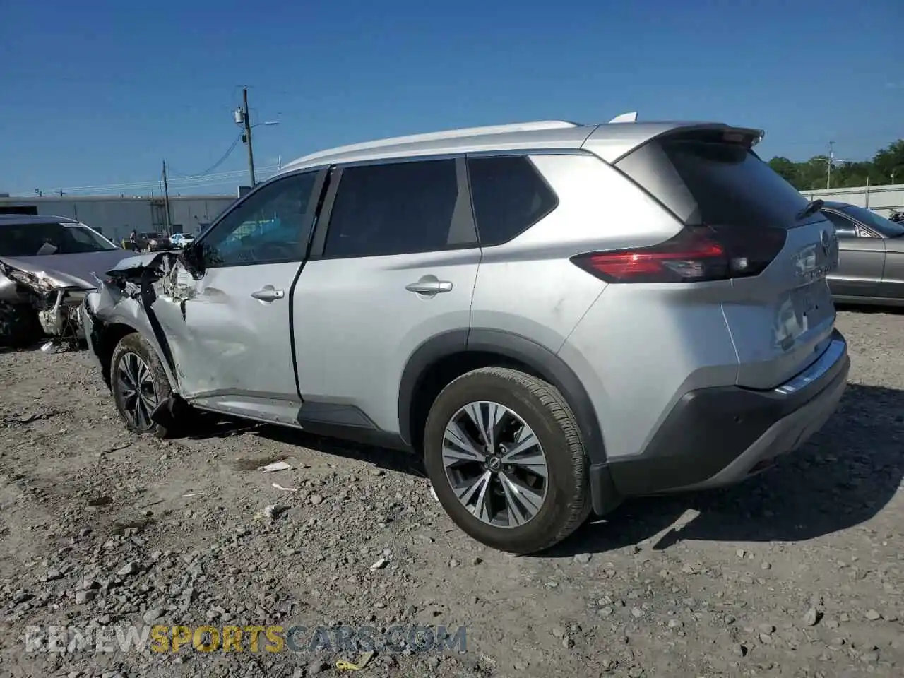 2 Photograph of a damaged car 5N1BT3BA0PC937443 NISSAN ROGUE 2023