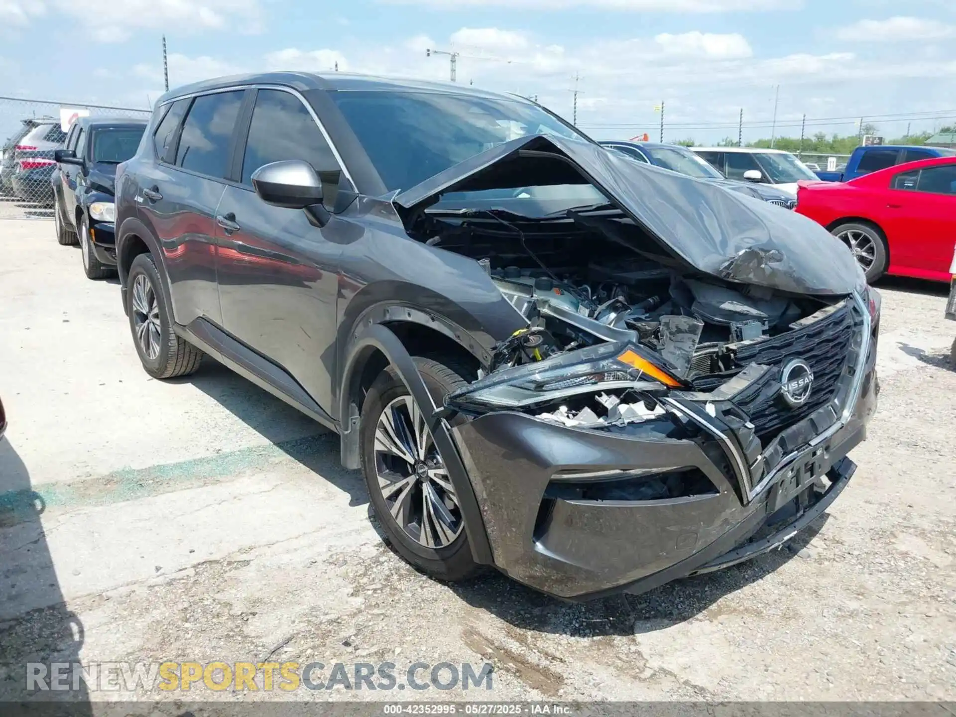 1 Photograph of a damaged car 5N1BT3BA1PC770249 NISSAN ROGUE 2023