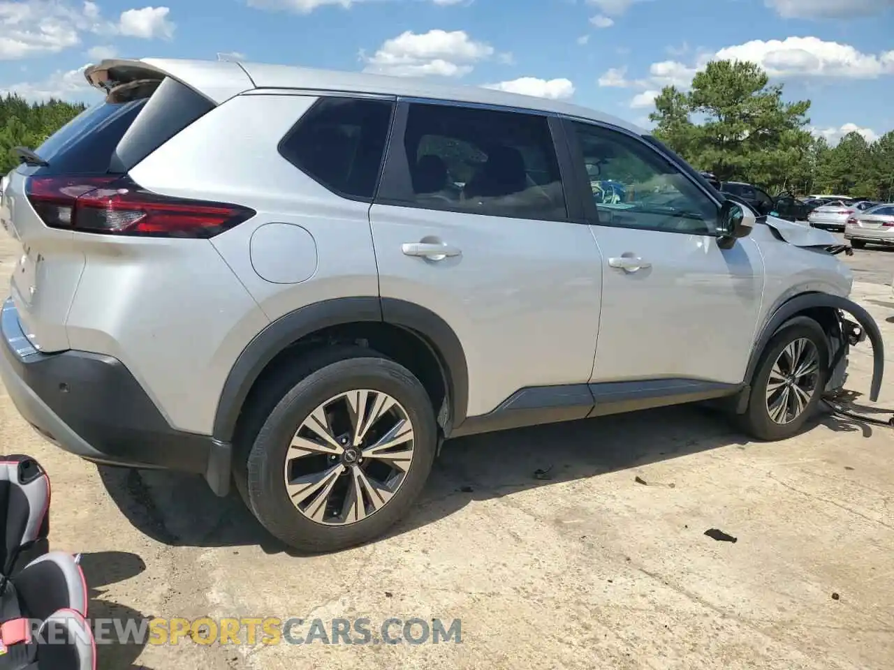 3 Photograph of a damaged car 5N1BT3BA2PC786377 NISSAN ROGUE 2023