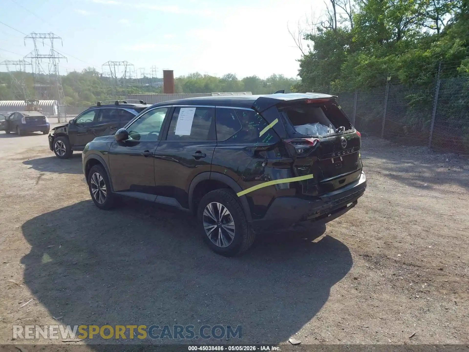 3 fotografías del automóvil dañado 5N1BT3BA2PC849977 NISSAN ROGUE 2023