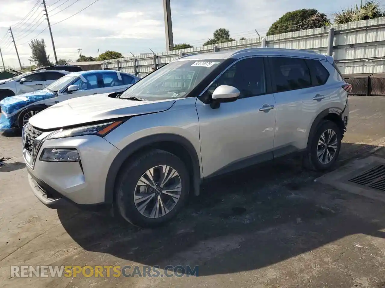 1 Photograph of a damaged car 5N1BT3BA2PC891937 NISSAN ROGUE 2023