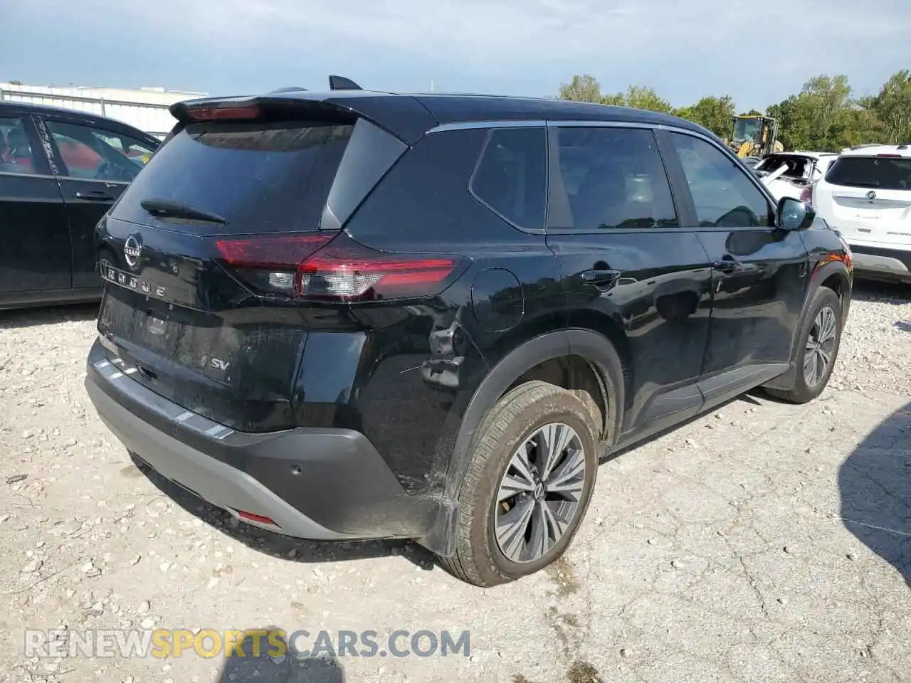 3 Photograph of a damaged car 5N1BT3BA2PC910681 NISSAN ROGUE 2023