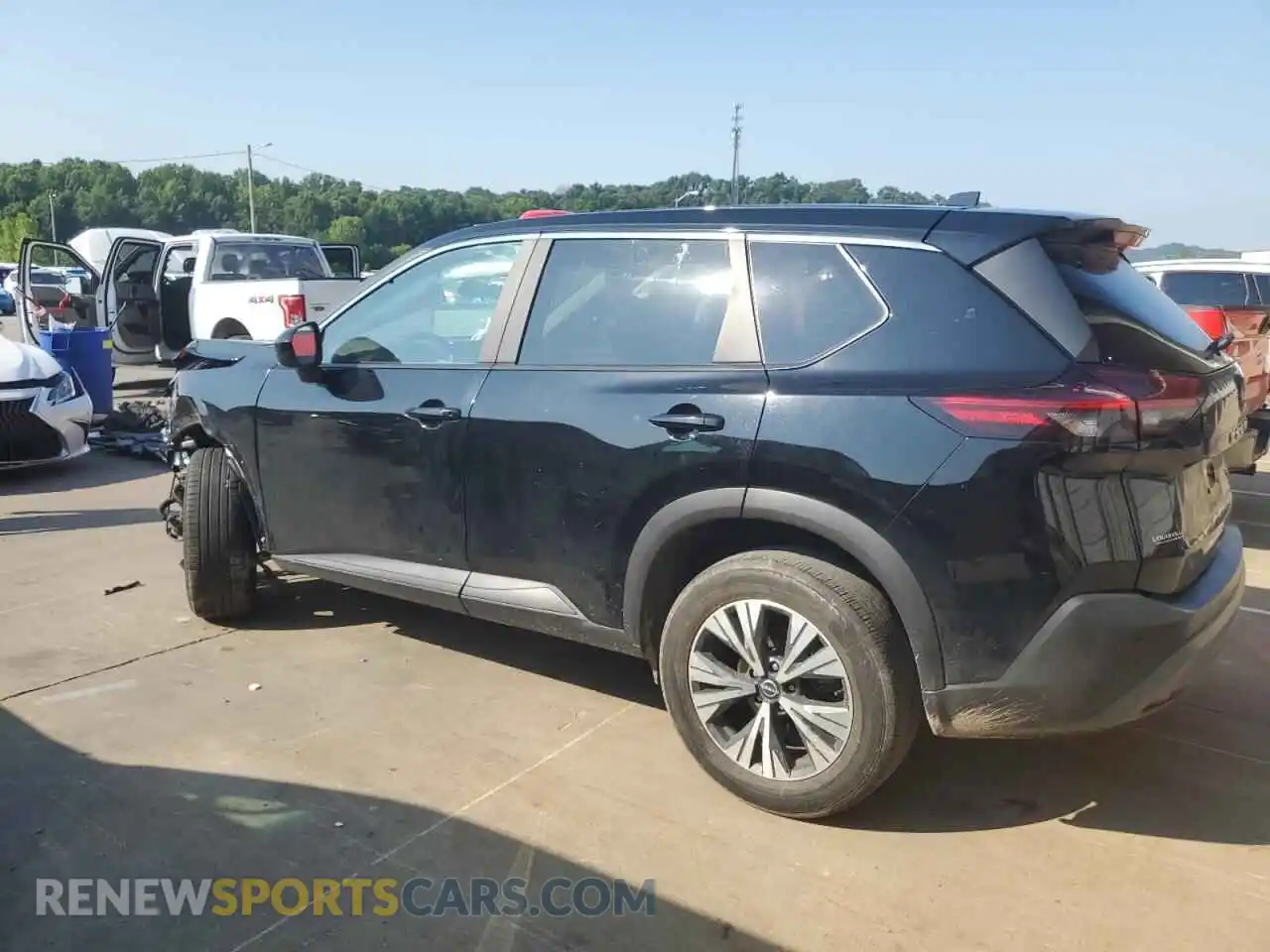 2 Photograph of a damaged car 5N1BT3BA3PC825123 NISSAN ROGUE 2023