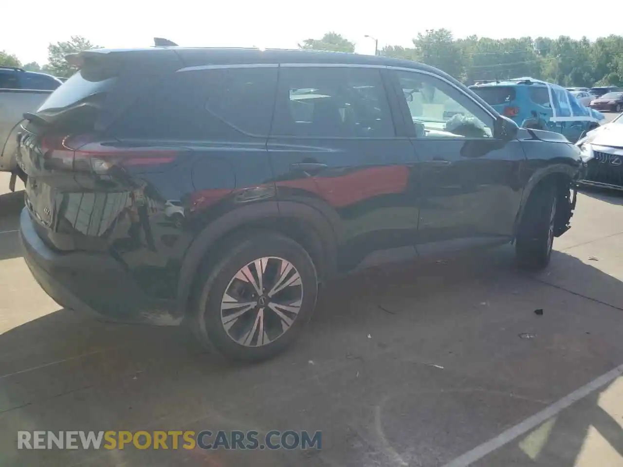 3 Photograph of a damaged car 5N1BT3BA3PC825123 NISSAN ROGUE 2023