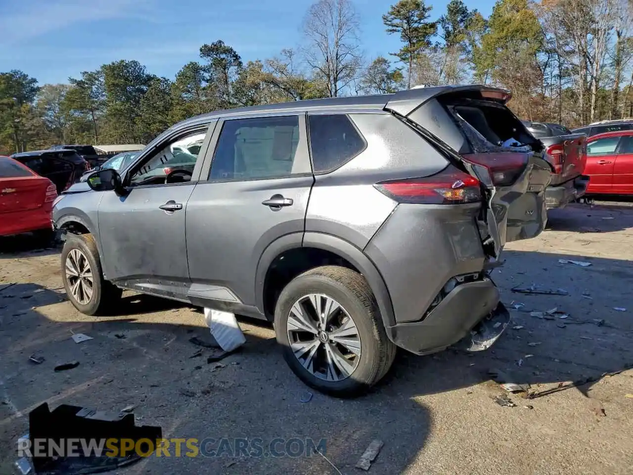 2 Photograph of a damaged car 5N1BT3BA3PC844609 NISSAN ROGUE 2023