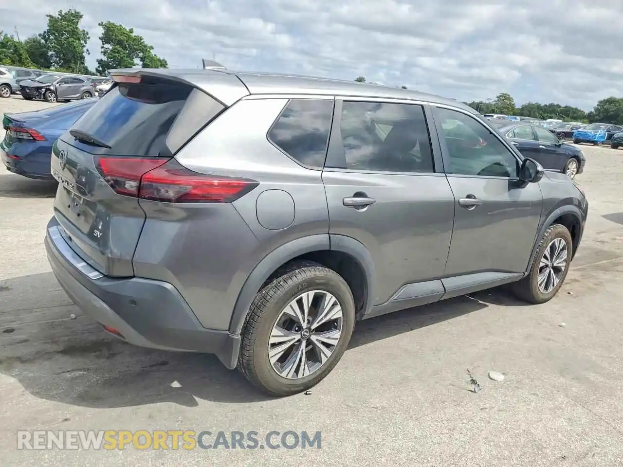3 Photograph of a damaged car 5N1BT3BA4PC688886 NISSAN ROGUE 2023