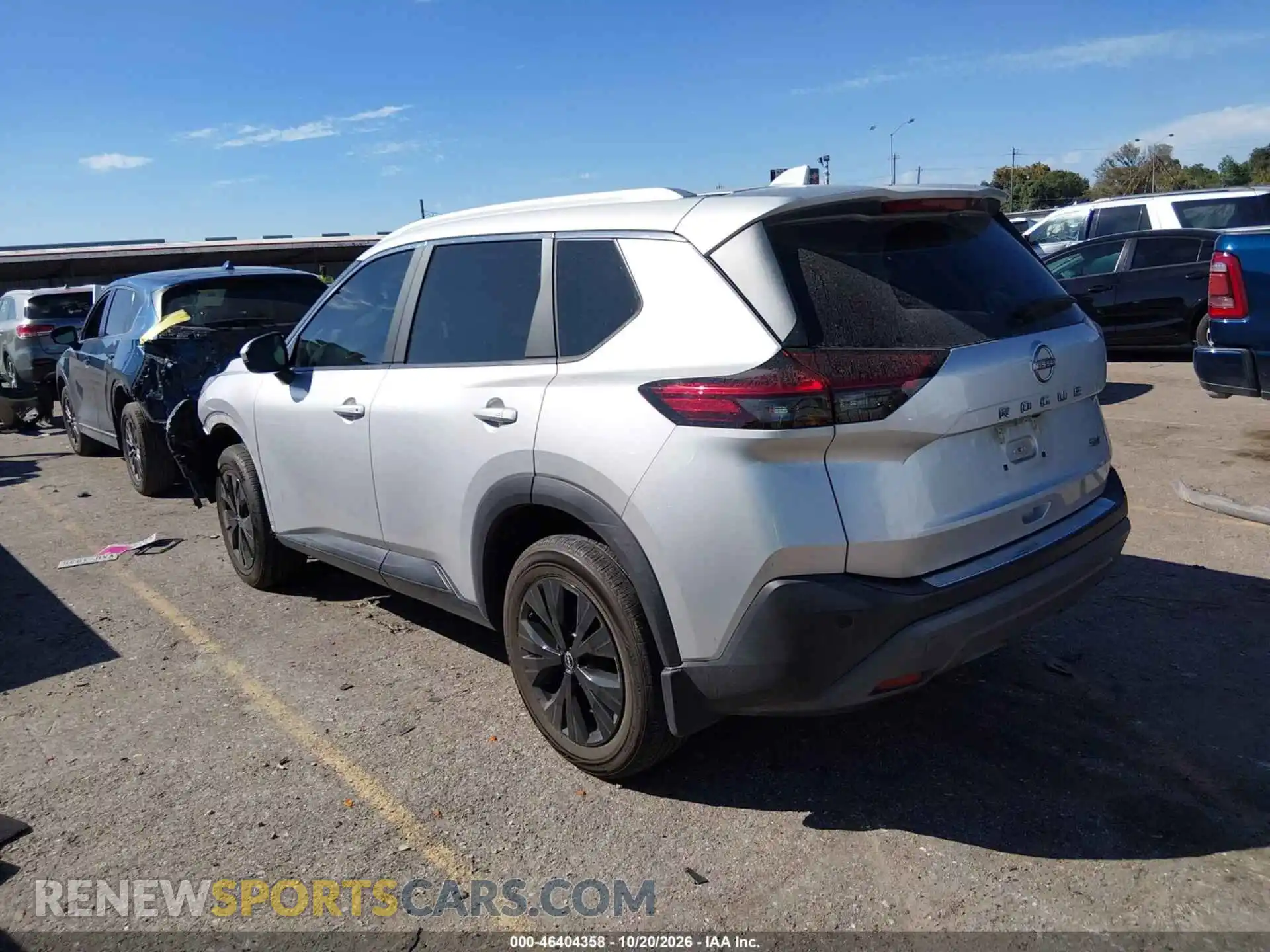 3 Photograph of a damaged car 5N1BT3BA4PC736273 NISSAN ROGUE 2023
