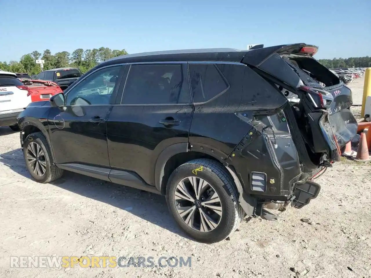2 Photograph of a damaged car 5N1BT3BA4PC875545 NISSAN ROGUE 2023