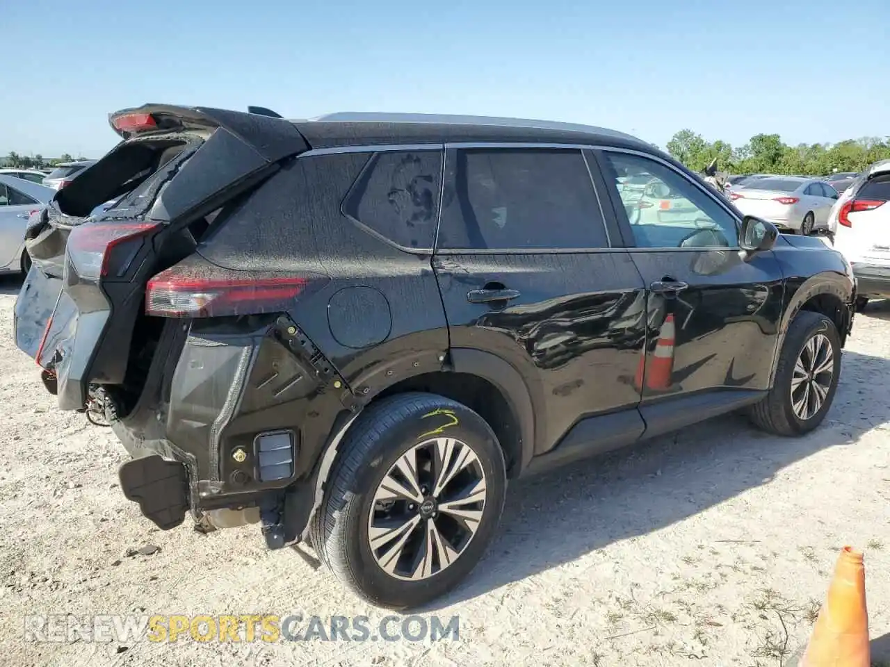 3 Photograph of a damaged car 5N1BT3BA4PC875545 NISSAN ROGUE 2023
