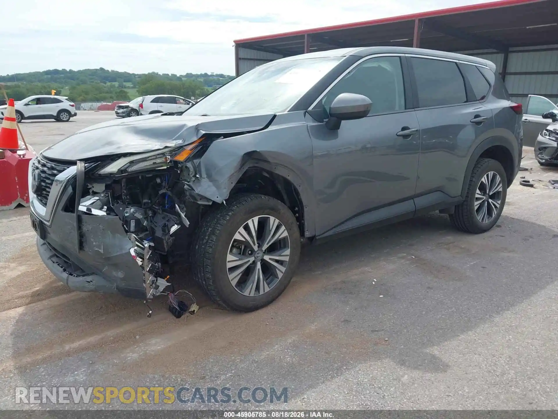 2 fotografías del automóvil dañado 5N1BT3BA4PC890885 NISSAN ROGUE 2023