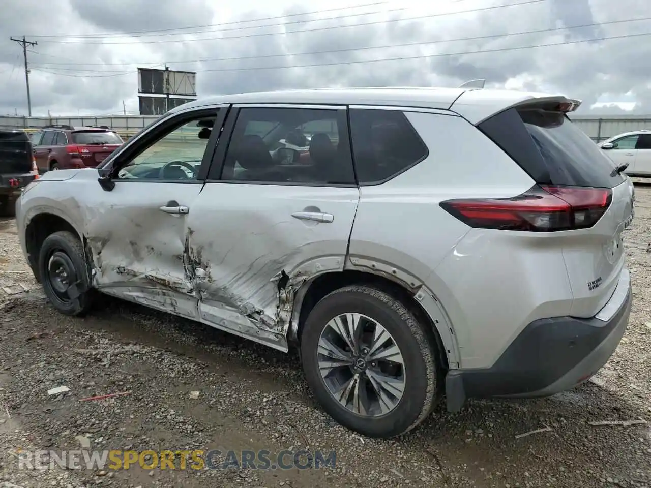 2 Photograph of a damaged car 5N1BT3BA5PC770450 NISSAN ROGUE 2023