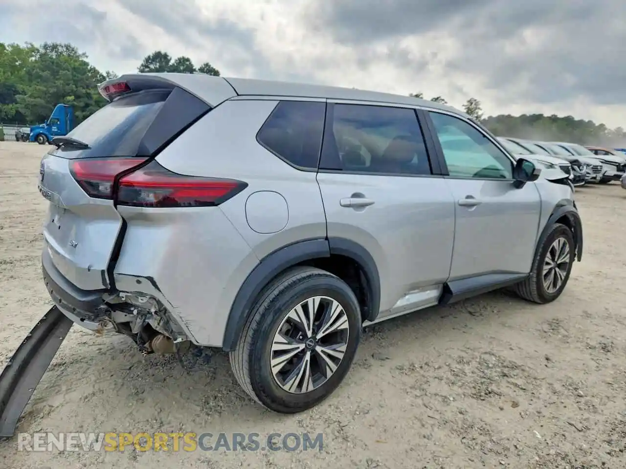 3 fotografías del automóvil dañado 5N1BT3BA5PC851920 NISSAN ROGUE 2023