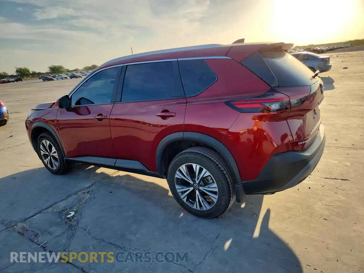 2 fotografías del automóvil dañado 5N1BT3BA5PC892807 NISSAN ROGUE 2023
