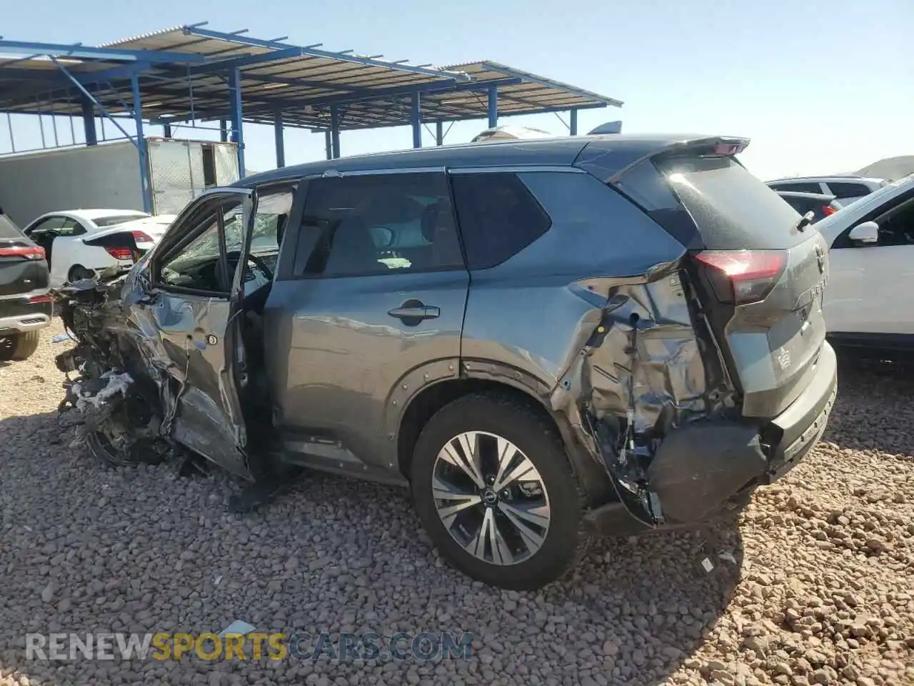 2 Photograph of a damaged car 5N1BT3BA6PC850436 NISSAN ROGUE 2023