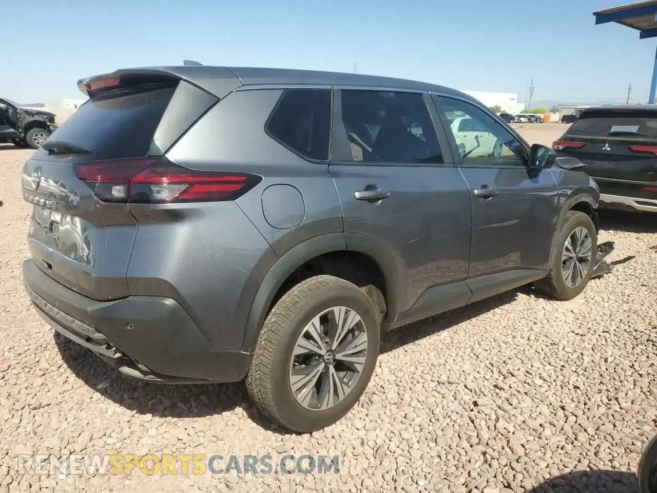 3 Photograph of a damaged car 5N1BT3BA6PC850436 NISSAN ROGUE 2023