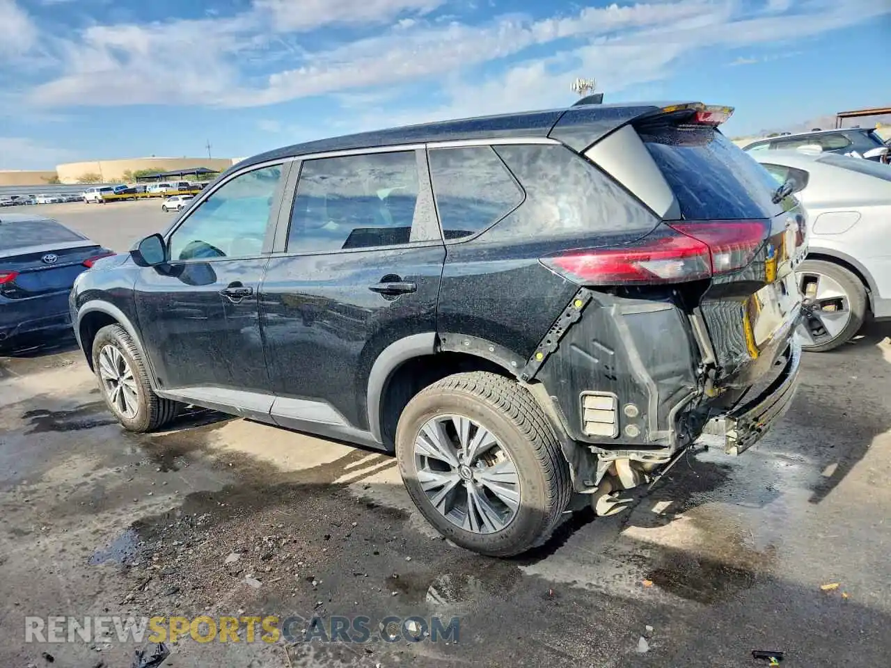 2 Photograph of a damaged car 5N1BT3BA6PC853854 NISSAN ROGUE 2023