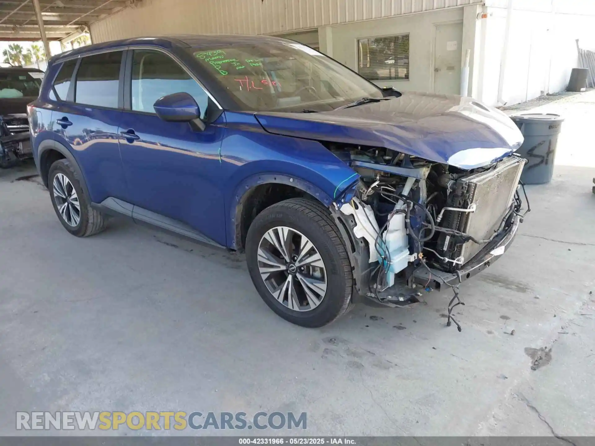 1 Photograph of a damaged car 5N1BT3BA7PC809264 NISSAN ROGUE 2023