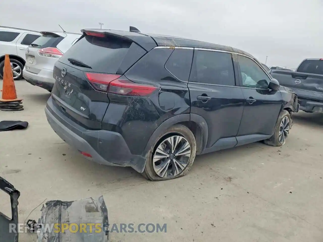 3 Photograph of a damaged car 5N1BT3BA7PC823701 NISSAN ROGUE 2023