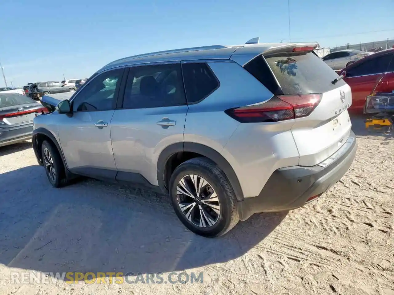 2 fotografías del automóvil dañado 5N1BT3BA8PC736289 NISSAN ROGUE 2023