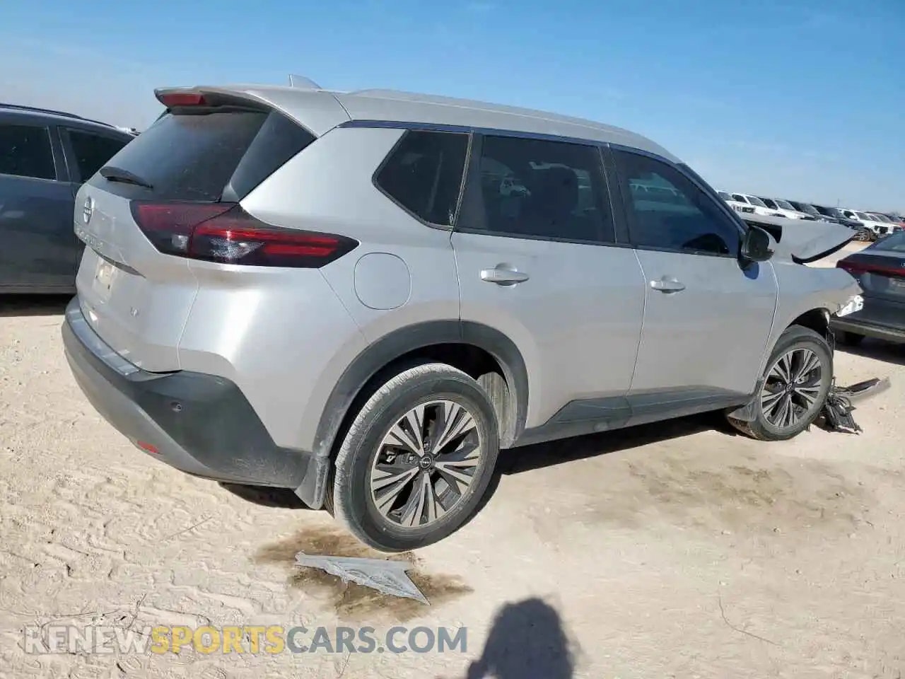 3 fotografías del automóvil dañado 5N1BT3BA8PC736289 NISSAN ROGUE 2023