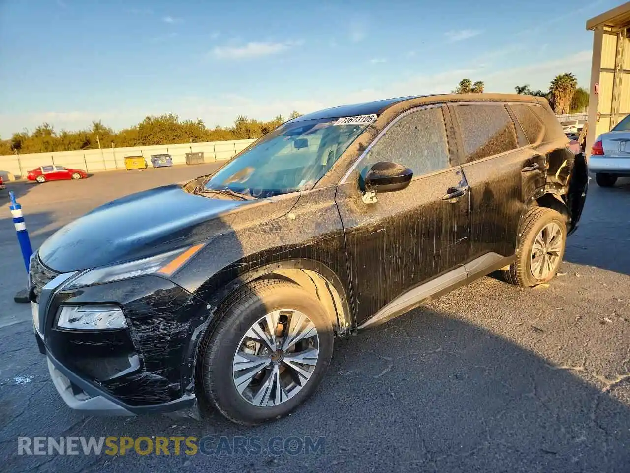 1 Photograph of a damaged car 5N1BT3BA8PC830236 NISSAN ROGUE 2023