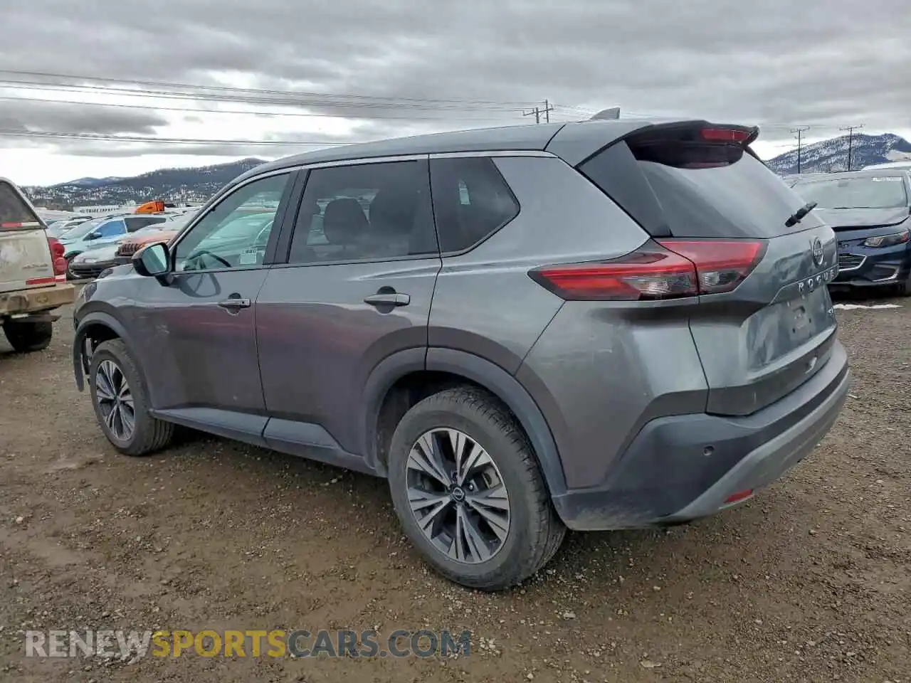 2 fotografías del automóvil dañado 5N1BT3BA9PC838202 NISSAN ROGUE 2023