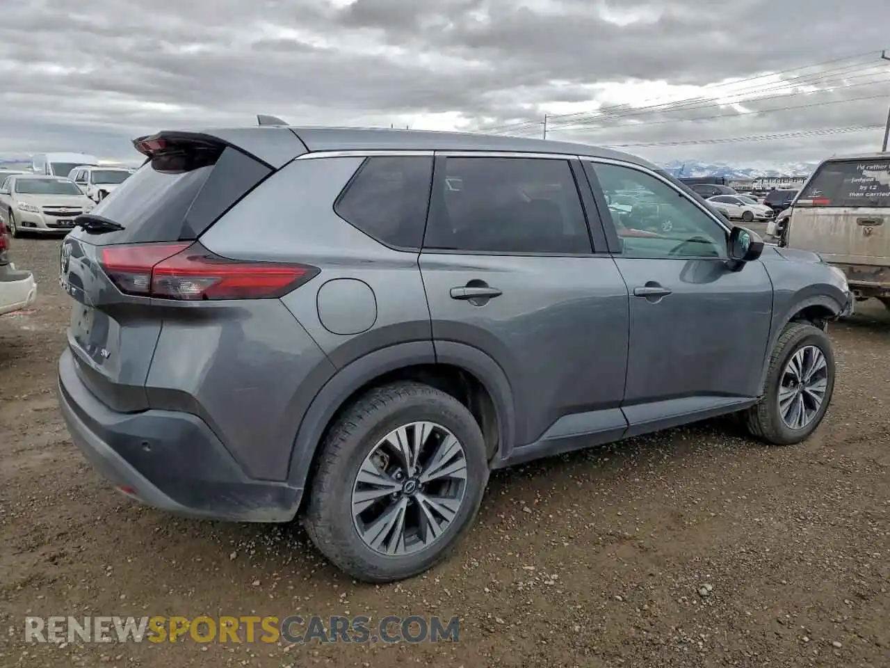 3 fotografías del automóvil dañado 5N1BT3BA9PC838202 NISSAN ROGUE 2023