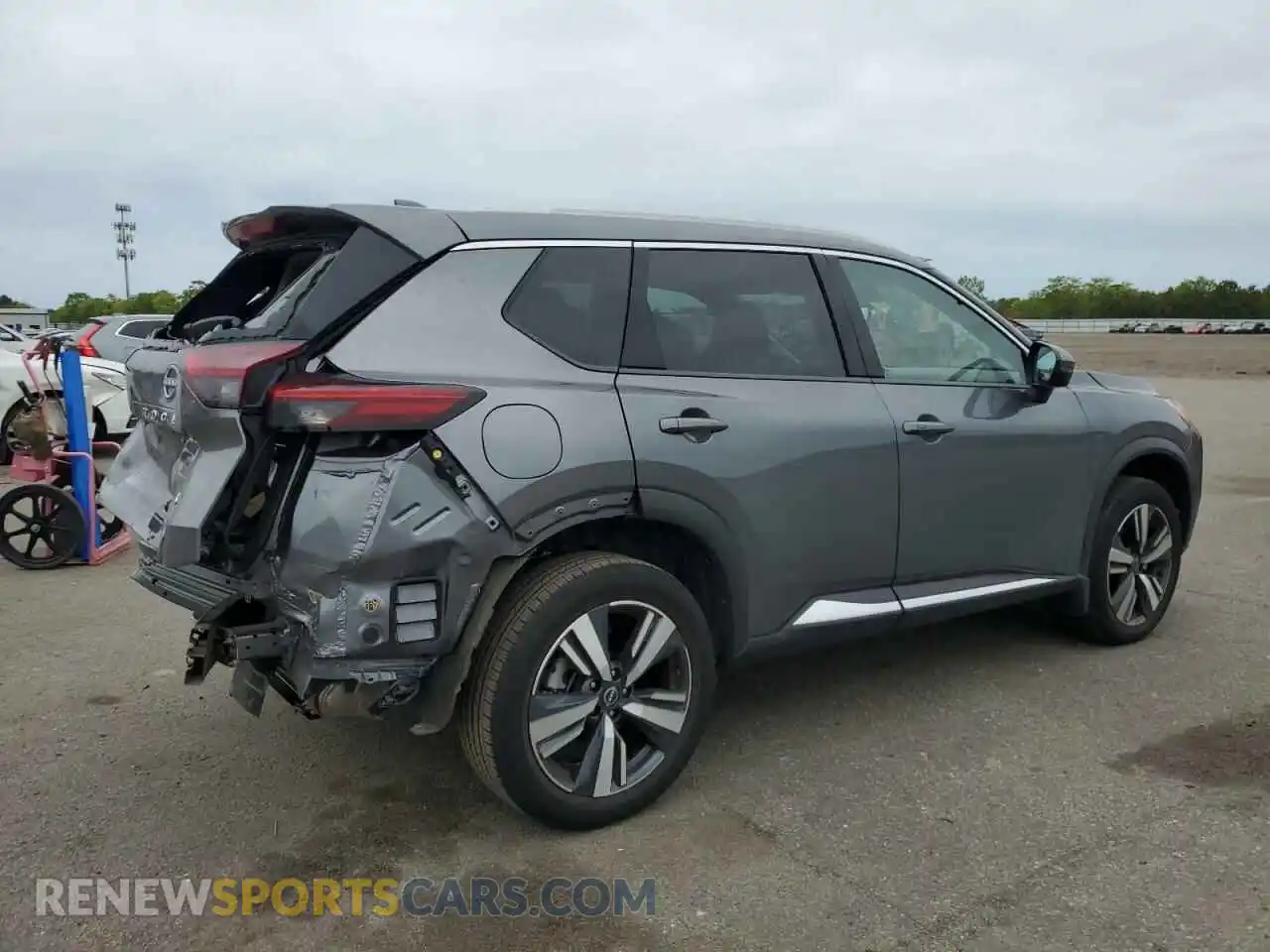 3 Photograph of a damaged car 5N1BT3CB3PC855486 NISSAN ROGUE 2023