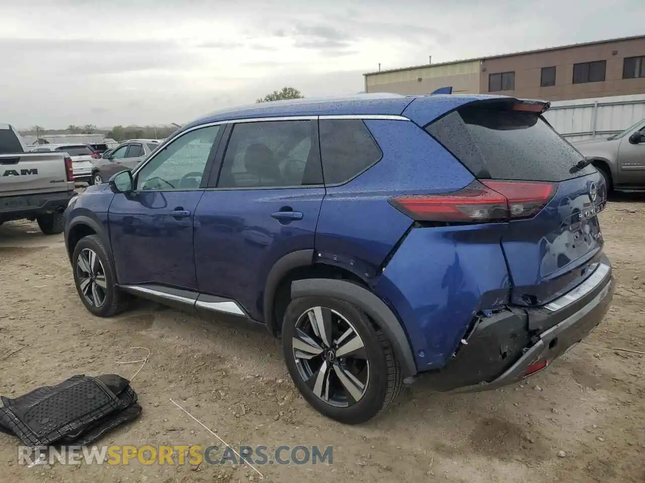 2 fotografías del automóvil dañado 5N1BT3CB6PC683261 NISSAN ROGUE 2023