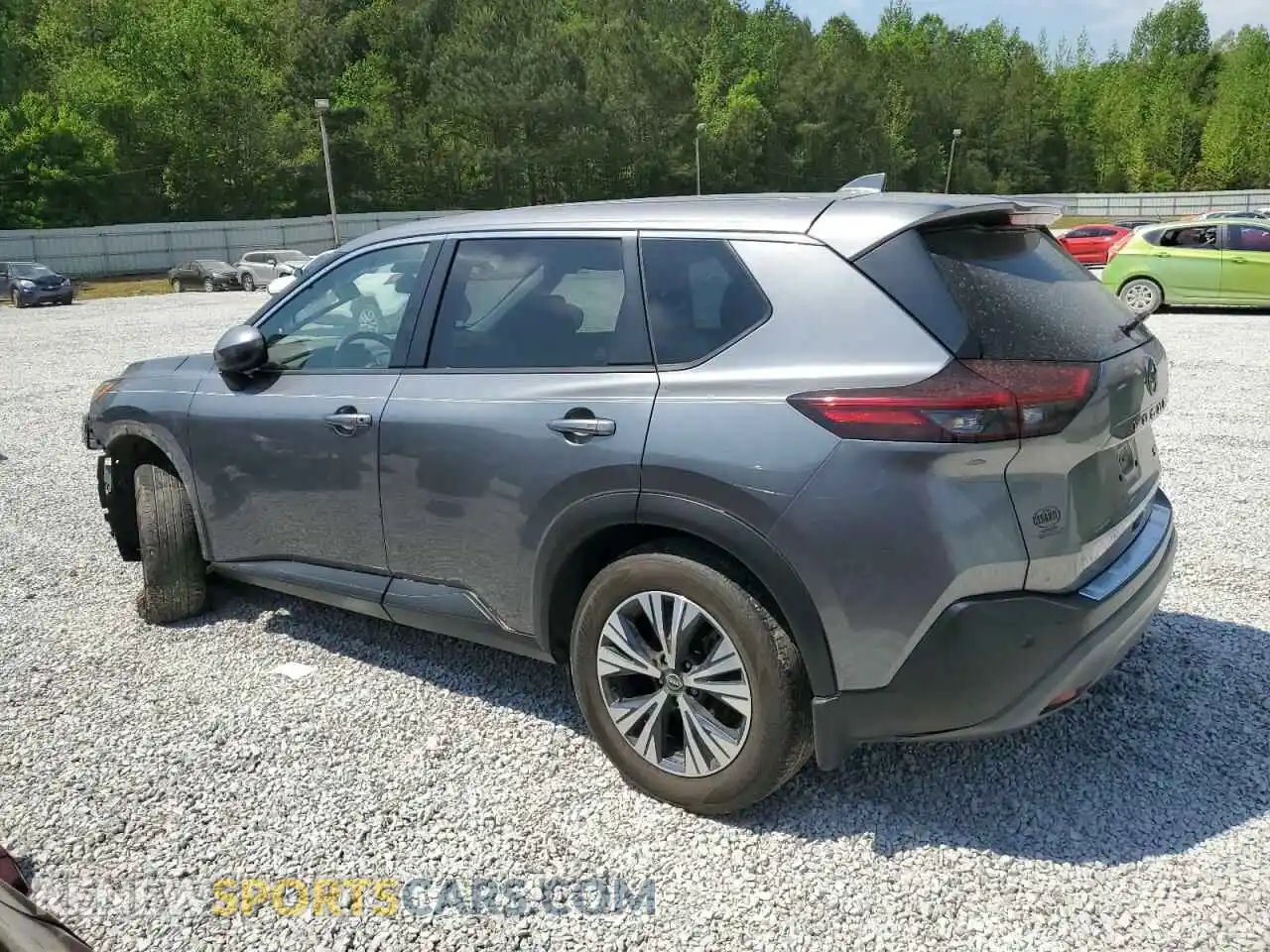 2 Фотография поврежденного автомобиля JN8BT3BA2PW409488 NISSAN ROGUE 2023