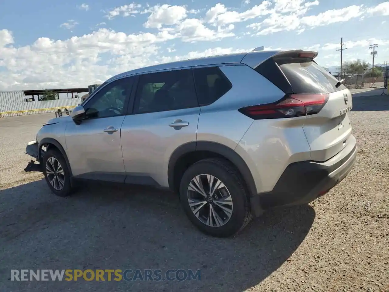 2 Photograph of a damaged car JN8BT3BA2PW433015 NISSAN ROGUE 2023