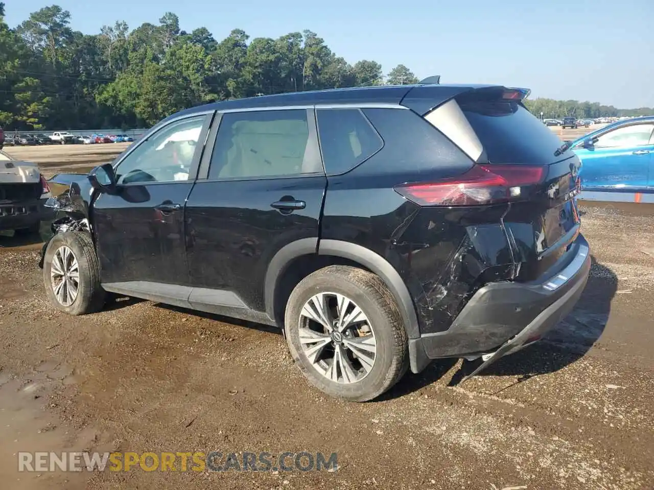 2 Photograph of a damaged car JN8BT3BA4PW422789 NISSAN ROGUE 2023