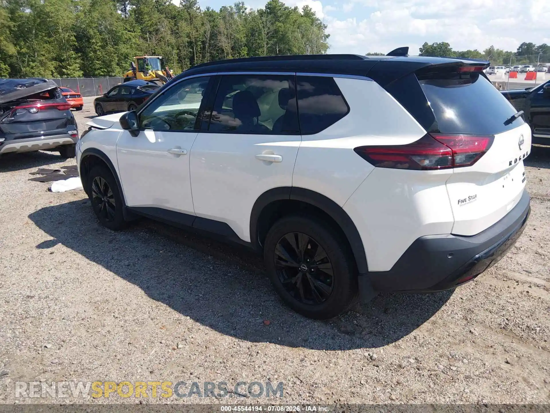 3 fotografías del automóvil dañado JN8BT3BA5PW006881 NISSAN ROGUE 2023