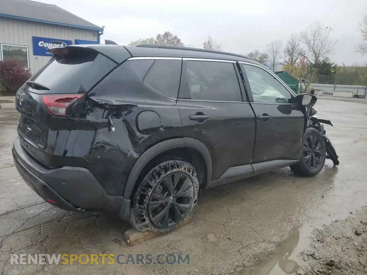 3 fotografías del automóvil dañado JN8BT3BA7PW003268 NISSAN ROGUE 2023