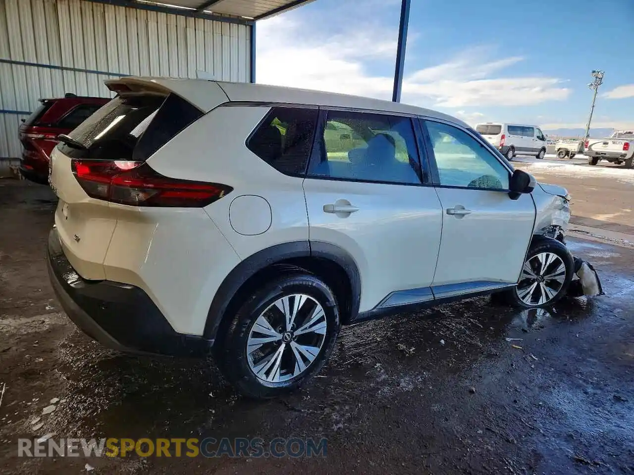 3 Фотография поврежденного автомобиля JN8BT3BA7PW419028 NISSAN ROGUE 2023
