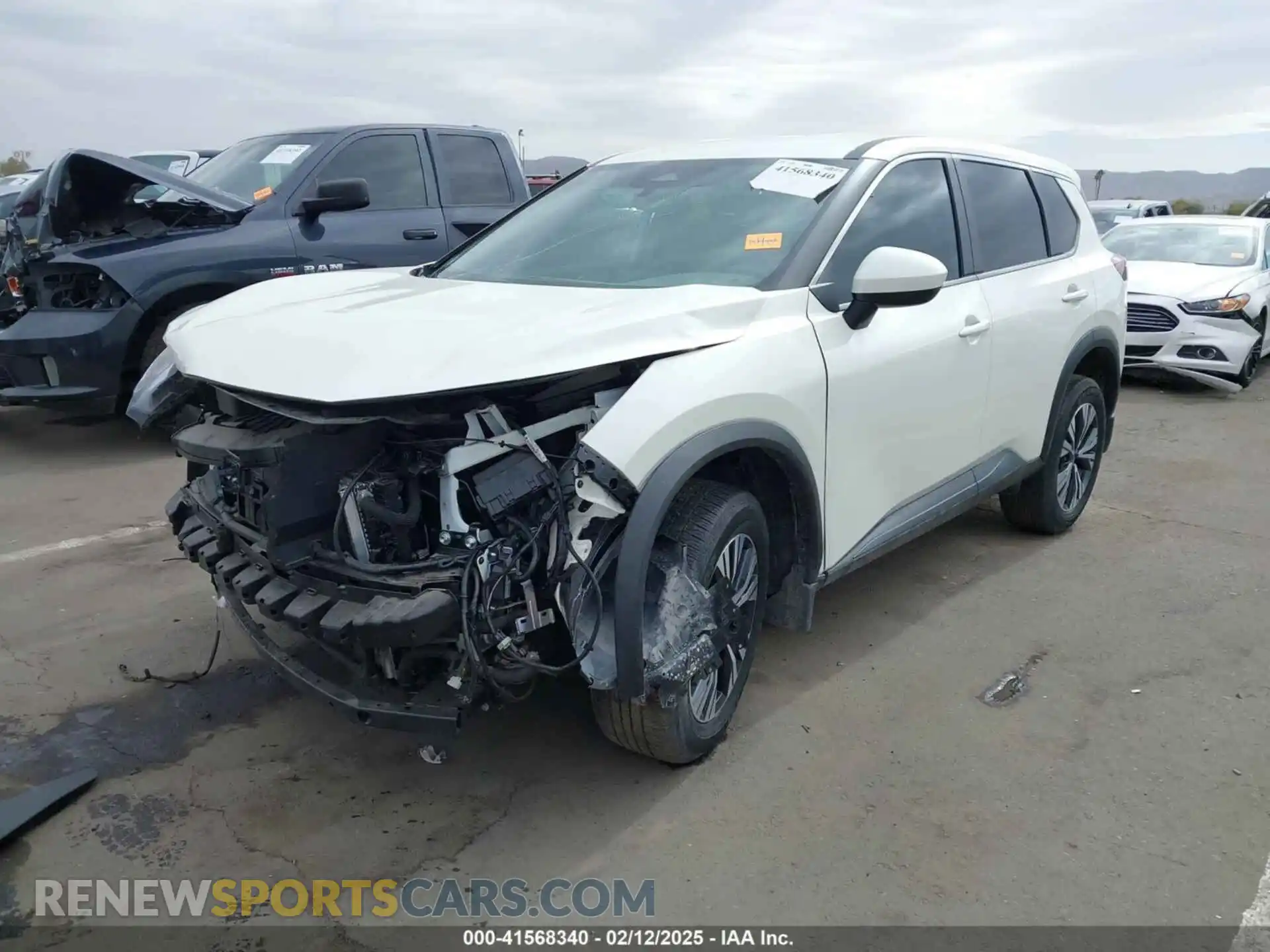 2 Photograph of a damaged car JN8BT3BA7PW429557 NISSAN ROGUE 2023