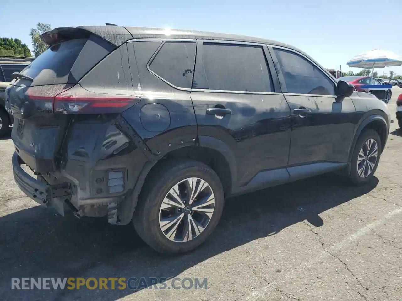 3 Photograph of a damaged car JN8BT3BA8PW431141 NISSAN ROGUE 2023