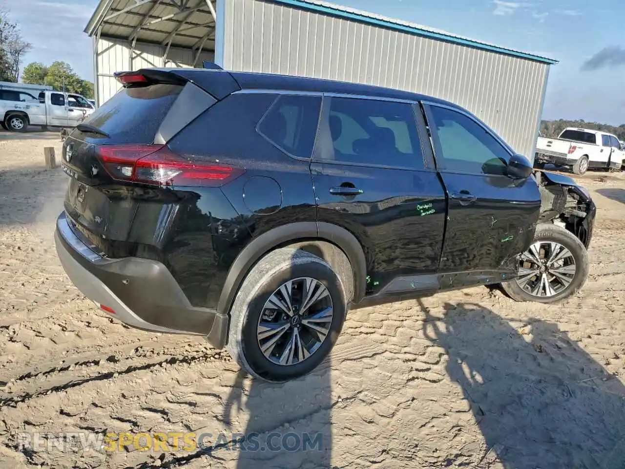 3 Photograph of a damaged car JN8BT3BA9PW435778 NISSAN ROGUE 2023