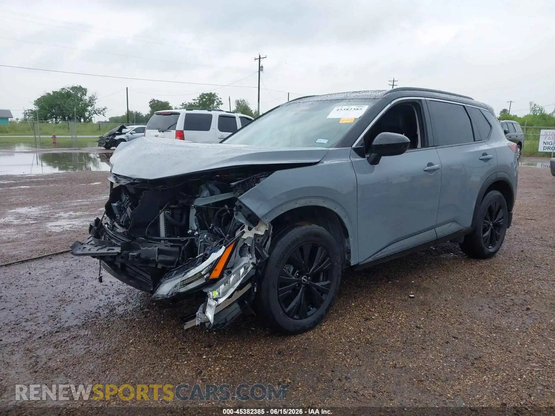 2 Photograph of a damaged car JN8BT3BAXPW005693 NISSAN ROGUE 2023