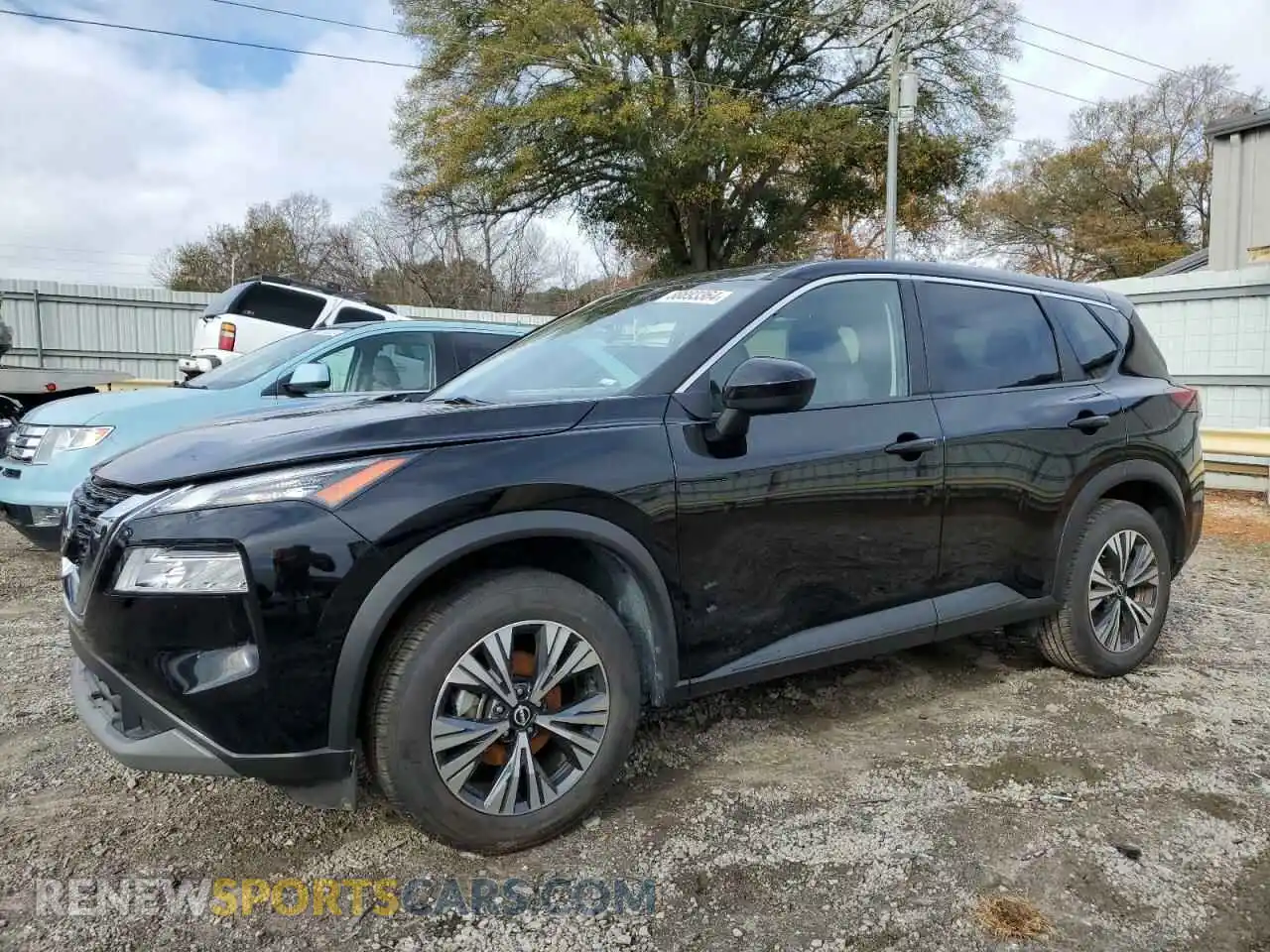 1 Photograph of a damaged car JN8BT3BAXPW421100 NISSAN ROGUE 2023