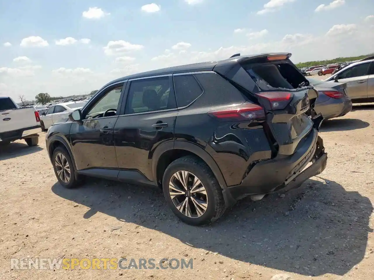 2 Photograph of a damaged car JN8BT3BAXPW432999 NISSAN ROGUE 2023