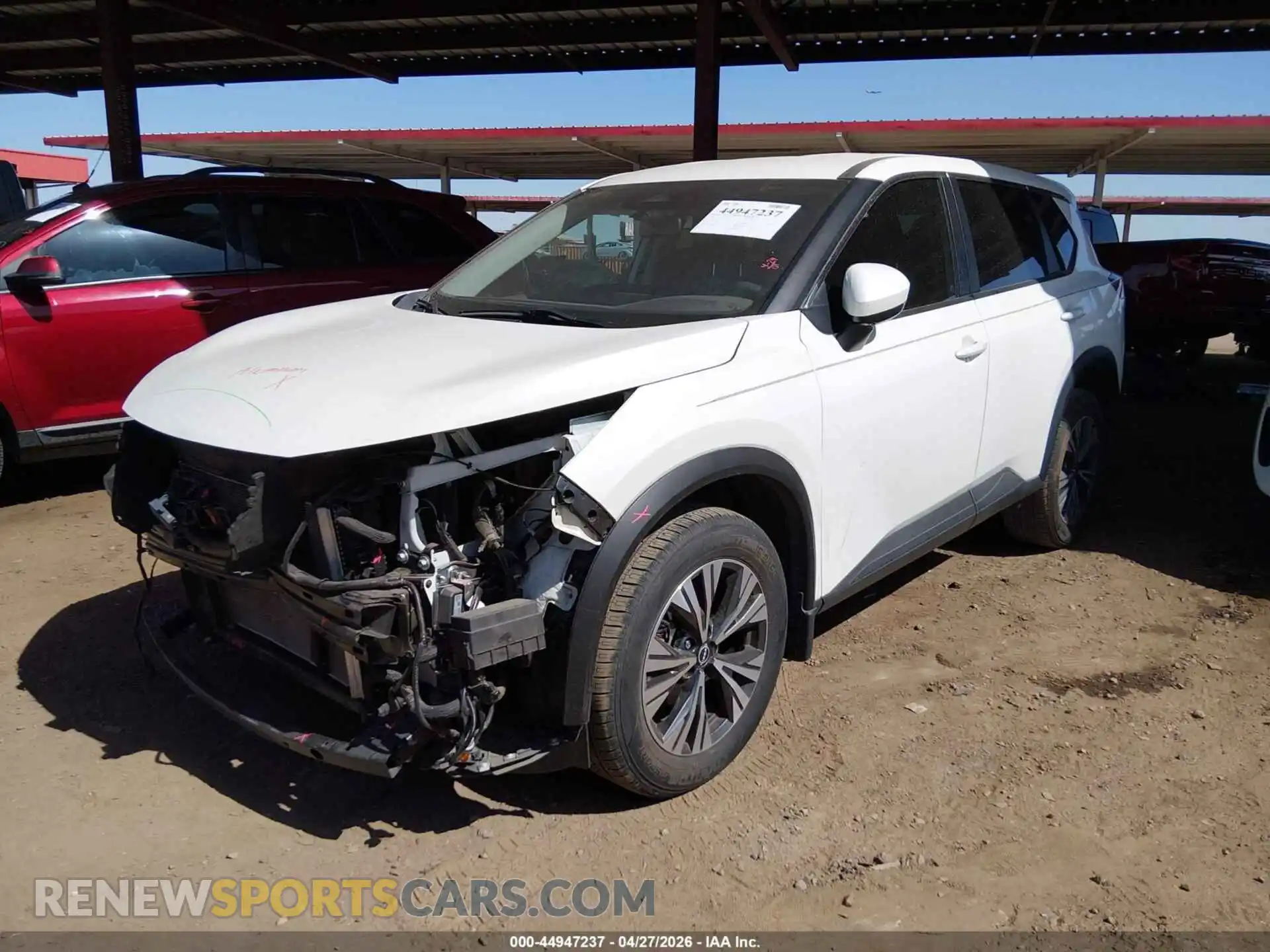 2 Photograph of a damaged car JN8BT3BAXPW434459 NISSAN ROGUE 2023