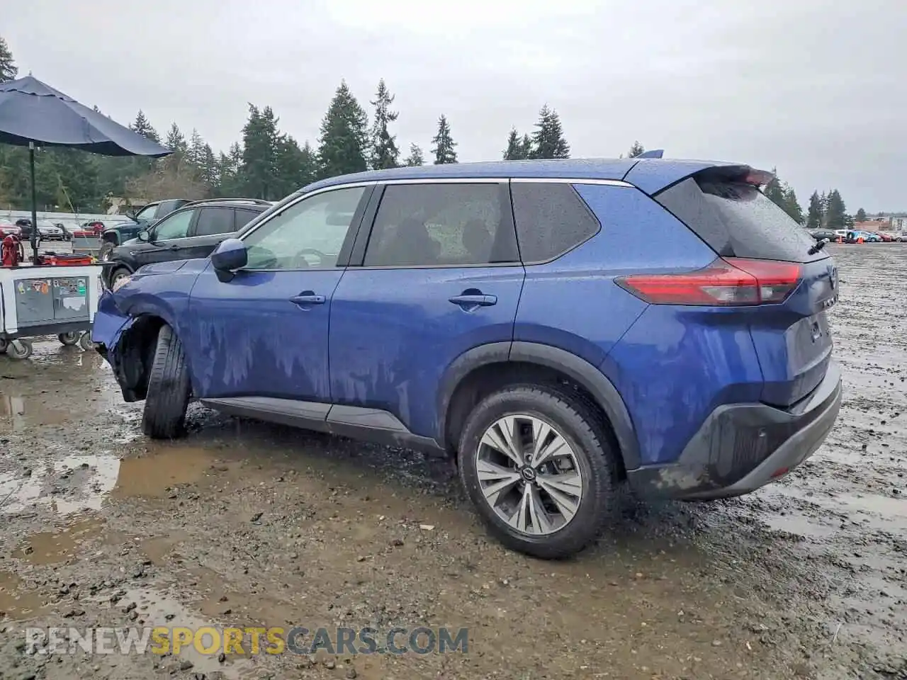 2 fotografías del automóvil dañado JN8BT3BB1PW202941 NISSAN ROGUE 2023