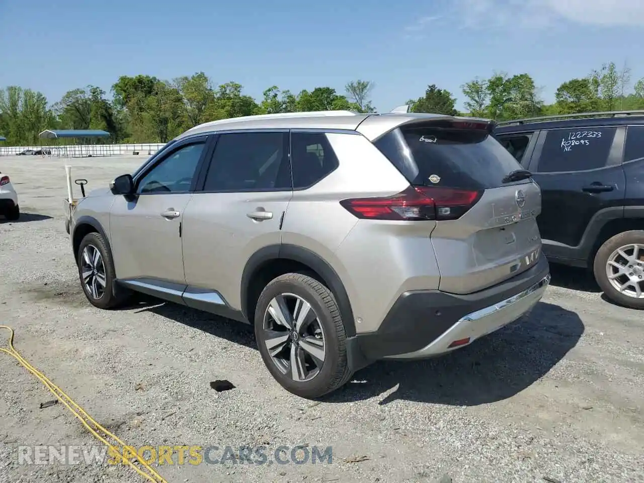 2 fotografías del automóvil dañado JN8BT3DC5PW104372 NISSAN ROGUE 2023