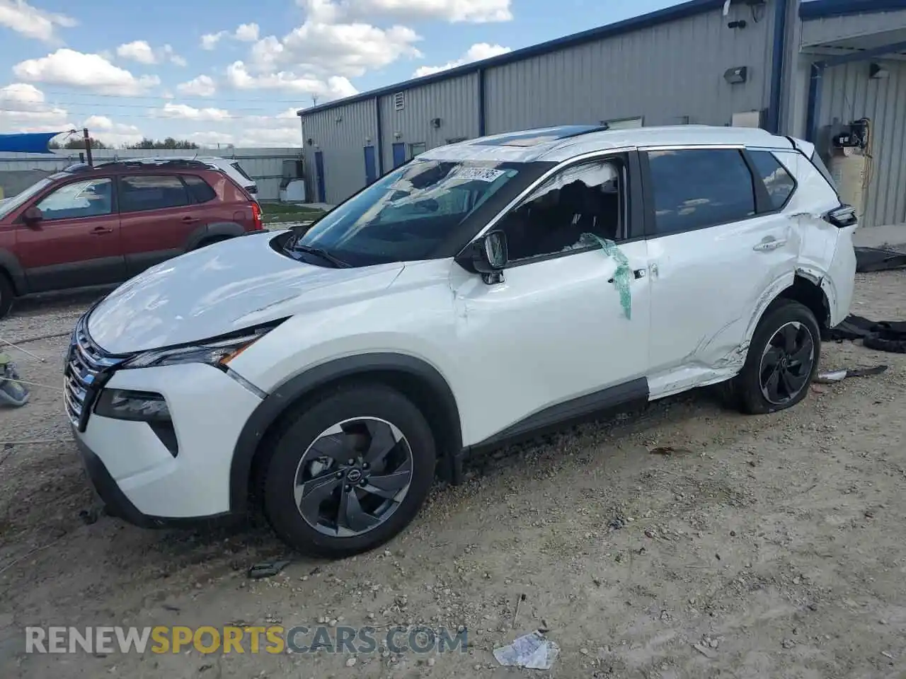 1 Photograph of a damaged car 5N1BT3BA1RC728103 NISSAN ROGUE 2024